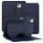 Mobigear Magnetic Folio iPad Pro 11 Zoll (2018) Hülle Klapphülle + Stifthalter - Marineblau