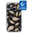 My Style Magneta Samsung Galaxy A20e Hülle Flexibles TPU Backcover - Golden Feathers