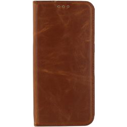 Mobilize Premium Gelly iPhone XS Hülle Klapphülle - Braun