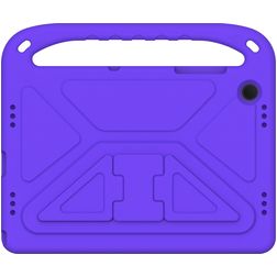 Mobigear AeroArmor Samsung Galaxy Tab A11 Plus Tablet Hülle für Kinder mit Tragegriff + Stifthalter - Lila