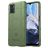 Mobigear Rugged Shield Motorola Moto E22i Hülle Flexibles TPU Backcover Stoßfest - Grün