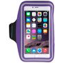 Mobigear Handyhalterung Joggen iPhone 8 Plus Sporthülle Neopren Sportarmband - Lila