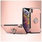 Mobigear Armor Ring iPhone XS Max Hülle Hardcase Backcover Stoßfest mit Ringhalter - Roségold