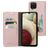Mobiparts Classic Wallet Samsung Galaxy A12 Klapphülle Portemonnaie - Pink