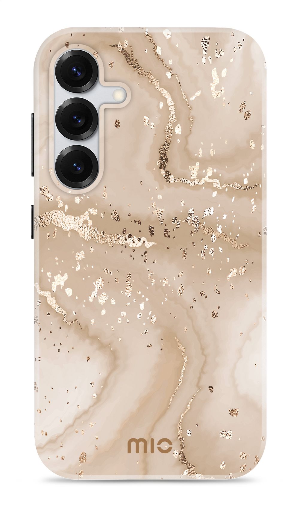 MIO Samsung Galaxy S26 MagSafe Hülle Hardcase Backcover - Gold Marble 3 ...