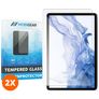 Mobigear Samsung Galaxy Tab S9 Panzerglas Gehärtetes Glas Displayschutz - Hüllenfreundlich (2er Pack)