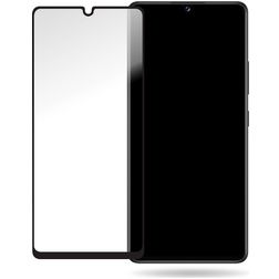 Mobilize Premium Samsung Galaxy A42 Panzerglas Gehärtetes Glas Displayschutz - Hüllenfreundlich - Schwarz