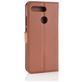 Mobigear Classic HONOR View 20 Hülle Klapphülle Geldbörse - Braun