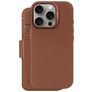 Decoded Detachable Wallet iPhone 16 Pro MagSafe Hülle Echtes Leder Abnehmbare 2in1 Klapphülle Geldbörse - Tan