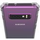 Mobigear Cushion Durchsichtig Samsung Galaxy S10 Plus Hülle Flexibles TPU Backcover Stoßfest - Transparent