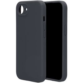 Mobiparts iPhone 16e Silikon Hülle Backcover - Urban Grey