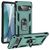 Mobigear Armor Ring Google Pixel 7 Hülle Hardcase Backcover Stoßfest mit Ringhalter - Grün