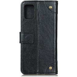 Mobigear Ranch HTC Desire 21 Pro Hülle Klapphülle Geldbörse - Schwarz