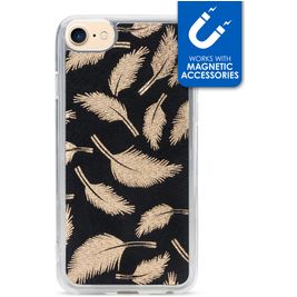 My Style Magneta iPhone 6 Hülle Flexibles TPU Backcover - Golden Feathers