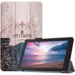 Mobigear Tri-Fold Lenovo Tab E8 Hülle Klapphülle - Colorful Box