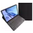Mobigear Keys iPad Air 11 Zoll (2026) Hülle QWERTY Bluetooth Tastatur Klapphülle + Stifthalter - Schwarz