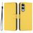 Mobigear Urban Wallet Samsung Galaxy S25 Edge Hülle Klapphülle Geldbörse - Gelb