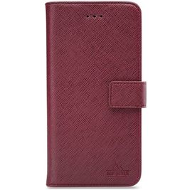 My Style Flex Wallet Samsung Galaxy A03s Hülle Klapphülle Geldbörse - Bordeaux