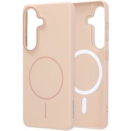 Mobiparts Slim Line Samsung Galaxy S26 MagSafe Hülle Hardcase Backcover - Dune Sand