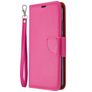 Mobigear Excellent Huawei P40 Lite E Hülle Klapphülle Geldbörse - Magenta