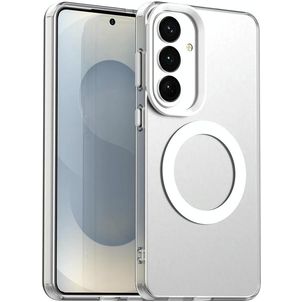 Mobigear Shockproof Samsung Galaxy S26 MagSafe Hülle Hardcase Backcover - Weiß