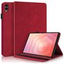 Mobigear Tree Samsung Galaxy Tab S11 Ultra Hülle Klapphülle + Stifthalter - Rot