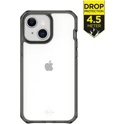 ITSkins SupremeClear iPhone 13 Mini Hülle Hardcase Backcover Stoßfest - Transparent / Schwarz