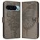 Mobigear Butterfly Google Pixel 9 Pro XL Hülle Klapphülle Geldbörse - Grau