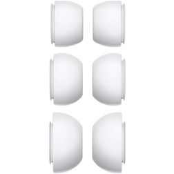 Xccess Silicon Replacement Ear Tips for Airpod Pro 1/2 Size S/M/L (3 Pair) White