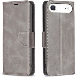 Mobigear Excellent iPhone Air Hülle Klapphülle Geldbörse - Grau