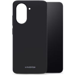 Mobilize Rubber Gelly Xiaomi Redmi A7 Pro Hülle Flexibles TPU Backcover - Schwarz