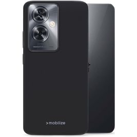 Mobilize Rubber Gelly OnePlus Nord N30 SE Hülle Flexibles TPU Backcover - Matt Black