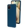 Mobiparts Samsung Galaxy A12 Silikon Hülle Backcover - Blueberry Blue