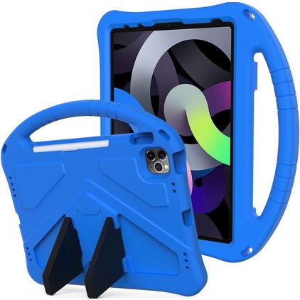 Mobigear AeroArmor iPad 10 (2022) Tablet Hülle für Kinder mit Tragegriff + Stifthalter - Blau