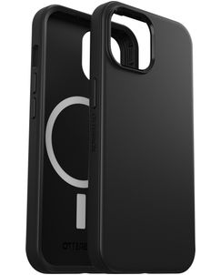 OtterBox Symmetry Plus iPhone 14 MagSafe Hülle Hardcase Backcover Stoßfest - Schwarz