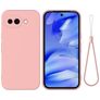 Mobigear Rubber Touch Google Pixel 10a Silikon Hülle Backcover - Pink