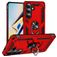 Mobigear Armor ring Samsung Galaxy S26 Hülle Hardcase Backcover Stoßfest mit Ringhalter - Rot