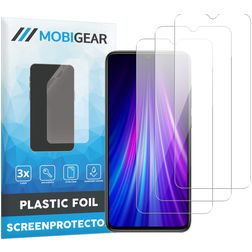 Mobigear Xiaomi Redmi Note 8 Pro Displayschutz Schutzfolie - Hüllenfreundlich (3er Pack)