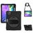 Mobigear SureGrip XGuard iPad Pro 11 Zoll (2022) Hülle Kunststoff,Silikon Backcover + Stifthalter + Schulterträger + Ständer - Schwarz