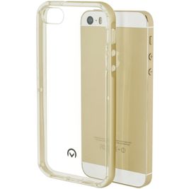 Mobilize Gelly Plus Durchsichtig iPhone 5 Hülle Flexibles TPU Backcover - Champagne