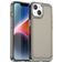 Mobigear Crystal iPhone 15 Hülle Flexibles TPU Backcover - Grau
