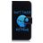 Mobigear Design Samsung Galaxy A71 Hülle Klapphülle Geldbörse - Do Not Touch