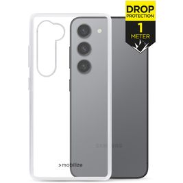 Mobilize Naked Protection Durchsichtig Samsung Galaxy S23 Hülle Hardcase Backcover Stoßfest - Transparent