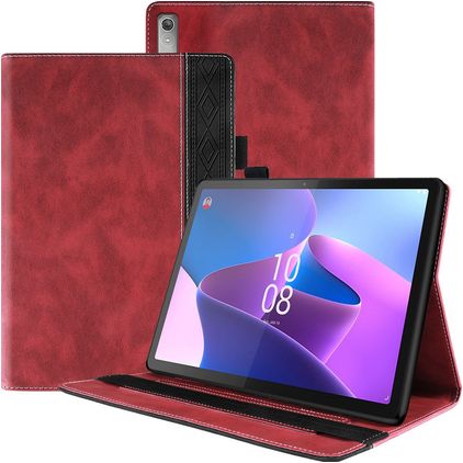 Mobigear Folio Lenovo Tab P11 Pro Gen 2 Klapphülle + Stylus-Halter - Rot