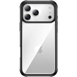 Valenta Full Cover Durchsichtig iPhone 17 Pro Max Hülle Gehärtetes Glas Backcover Stoßfest - Transparent