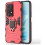 Mobigear Armor Ring HONOR 200 Lite Hülle Hardcase Backcover Stoßfest mit Ringhalter - Rot