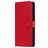Mobigear Premium Samsung Galaxy A71 Hülle Klapphülle Geldbörse - Rot