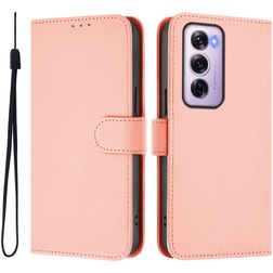 Mobigear Urban Wallet OPPO Reno 12 Pro Klapphülle Portemonnaie - Pink