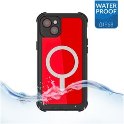 Ghostek Nautical Waterproof iPhone 14 Plus Wasserfest MagSafe Hardcase Backcover Shockproof - Schwarz