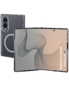 Mobiparts Hardcover Durchsichtig Samsung Galaxy Z Fold 8 MagSafe Hülle Hardcase Backcover - Transparent